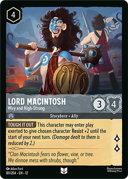 Lord Macintosh - Wiry and High-Strung - Cold Foil