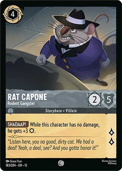 Rat Capone - Rodent Gangster - Cold Foil