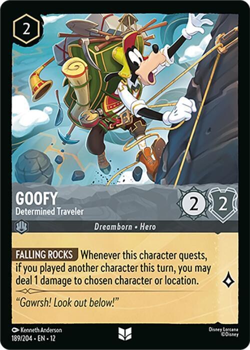 Goofy - Determined Traveler - Cold Foil