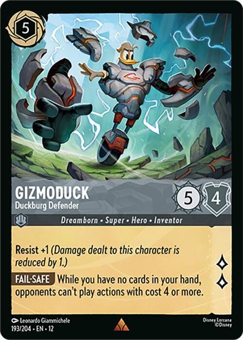 Gizmoduck - Duckburg Defender - Cold Foil