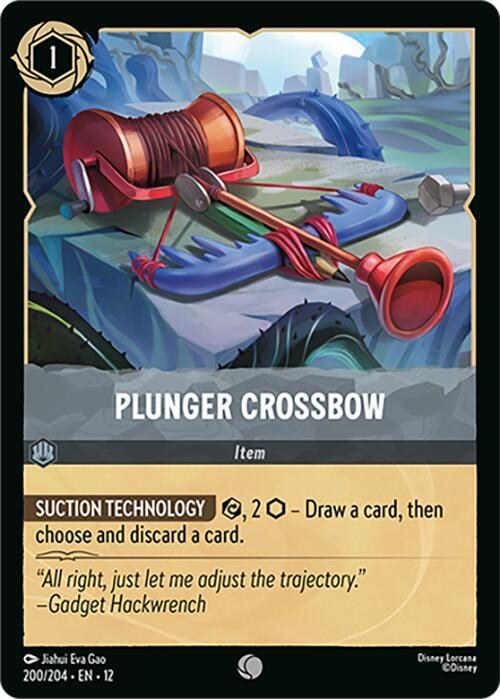 Plunger Crossbow - Cold Foil