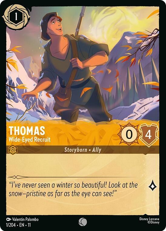 Thomas - Wide-Eyed Recruit - Cold Foil