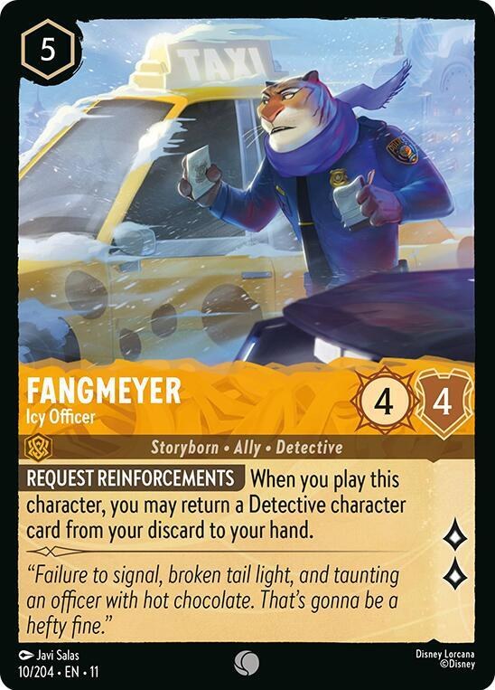 Fangmeyer - Icy Officer - Cold Foil