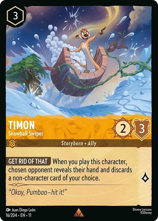Timon - Snowball Swiper - Cold Foil