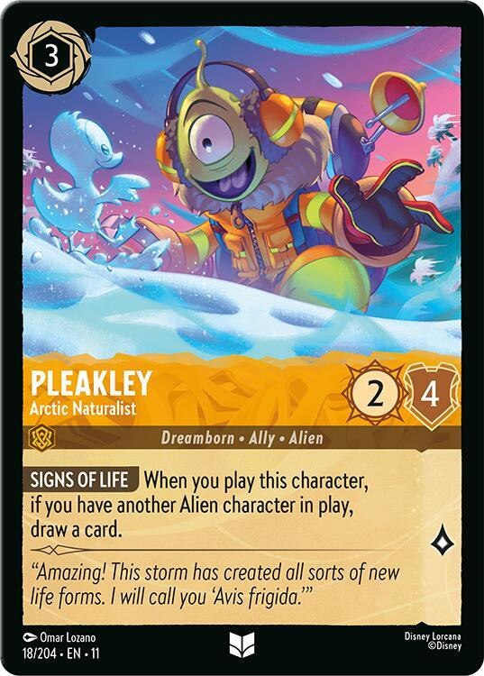Pleakley - Arctic Naturalist - Cold Foil