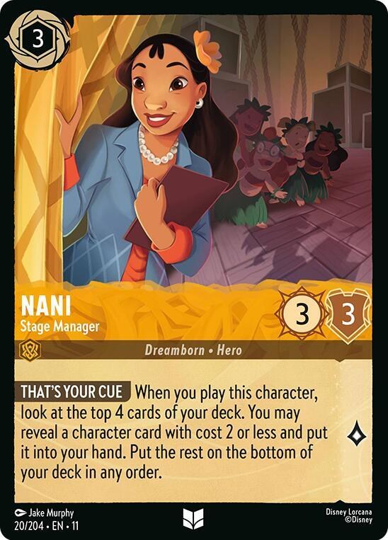 Nani - Stage Manager - Cold Foil