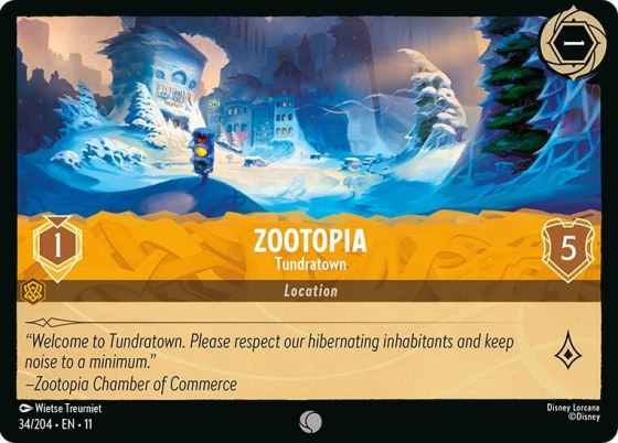 Zootopia - Tundratown - Cold Foil