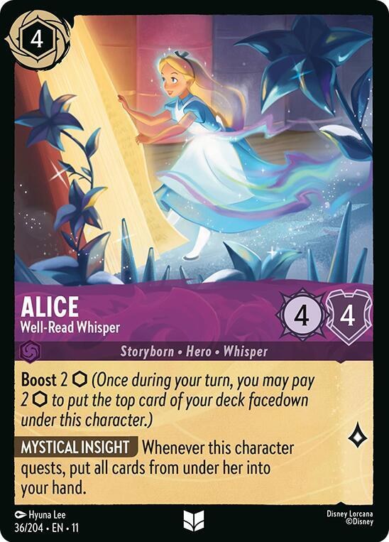Alice - Well-Read Whisper - Cold Foil