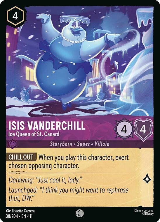 Isis Vanderchill - Ice Queen of St. Canard - Cold Foil