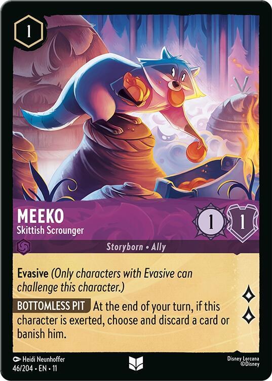 Meeko - Skittish Scrounger - Cold Foil