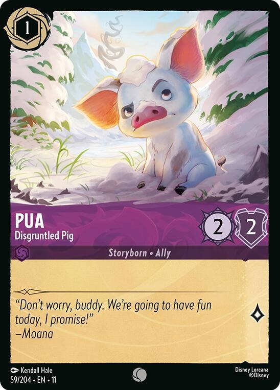 Pua - Disgruntled Pig - Cold Foil