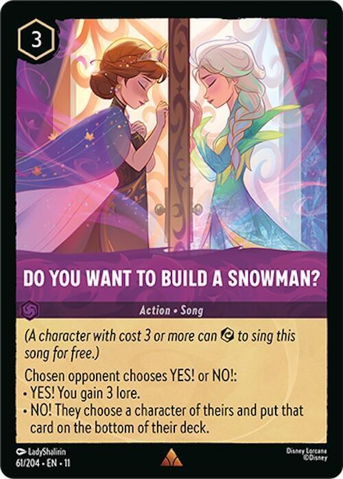 Do You Want To Build A Snowman? - Cold Foil