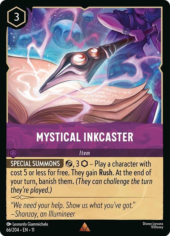 Mystical Inkcaster - Cold Foil