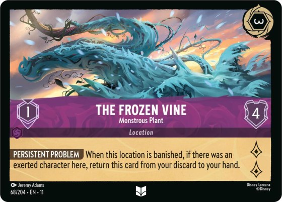 The Frozen Vine - Monstrous Plant - Cold Foil