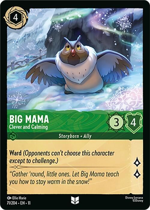 Big Mama - Clever and Calming - Cold Foil