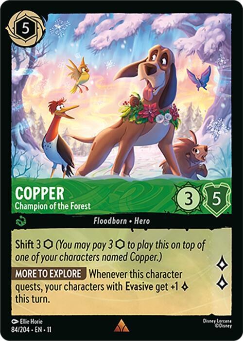 Copper - Champion of the Forest - Cold Foil