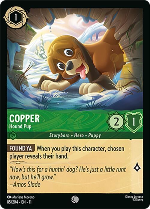 Copper - Hound Pup - Cold Foil
