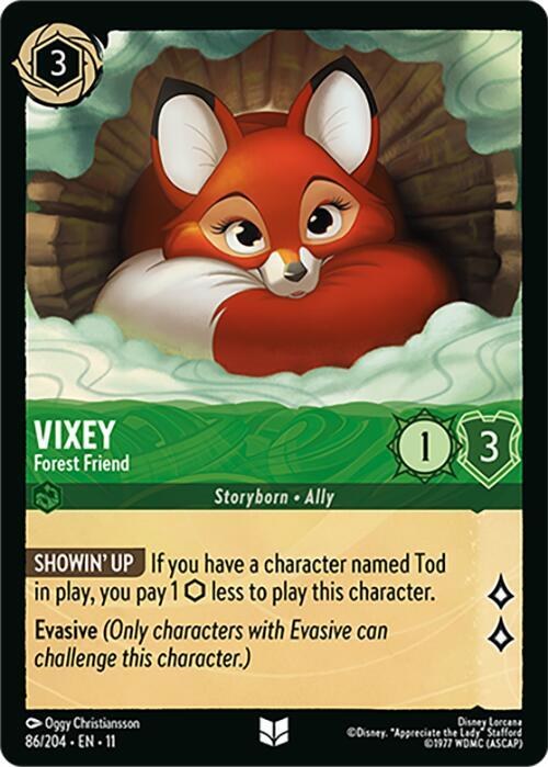 Vixey - Forest Friend - Cold Foil