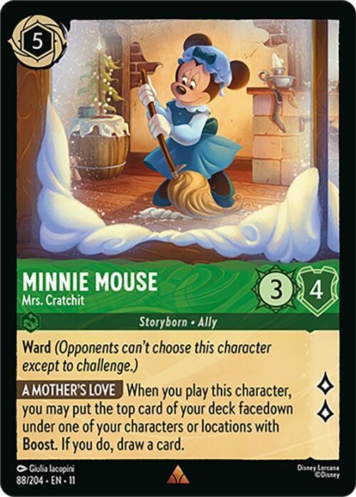 Minnie Mouse - Mrs. Cratchit - Cold Foil