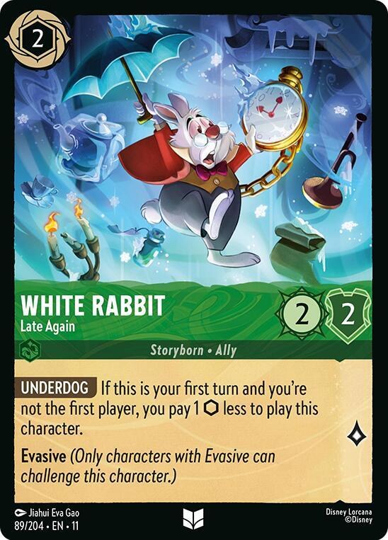 White Rabbit - Late Again - Cold Foil