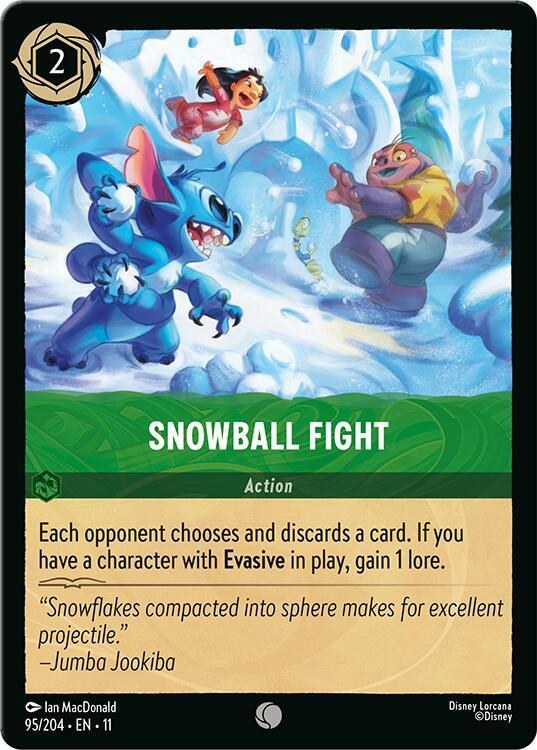 Snowball Fight - Cold Foil