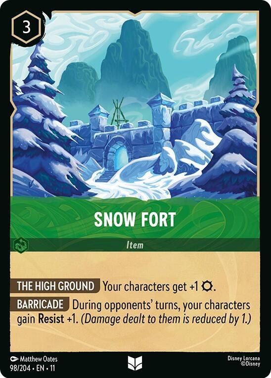 Snow Fort - Cold Foil