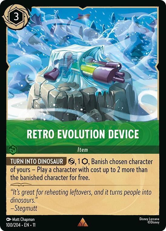Retro Evolution Device - Cold Foil