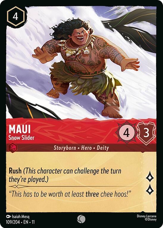 Maui - Snow Slider - Cold Foil