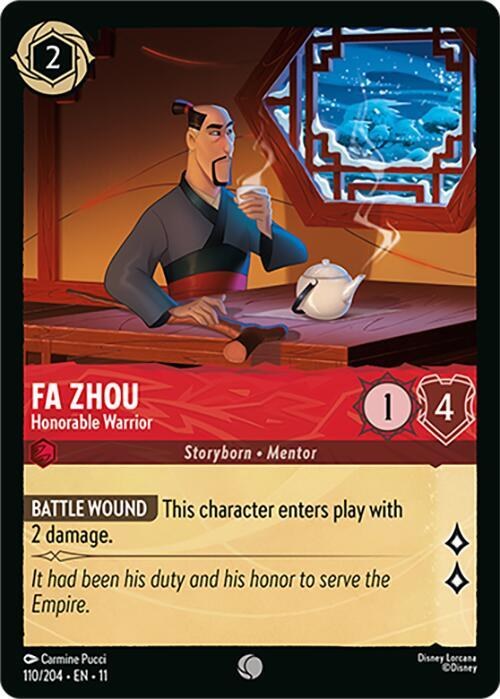 Fa Zhou - Honorable Warrior - Cold Foil