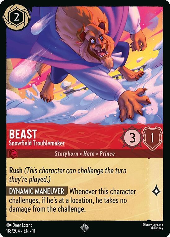 Beast - Snowfield Troublemaker - Cold Foil