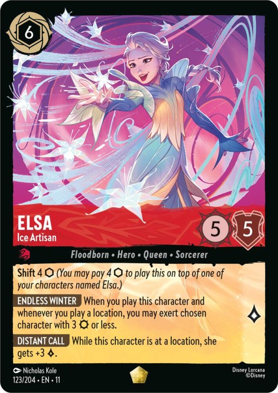 Elsa - Ice Artisan - Cold Foil