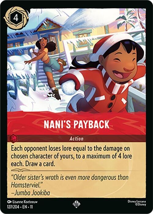 Nani's Payback - Cold Foil