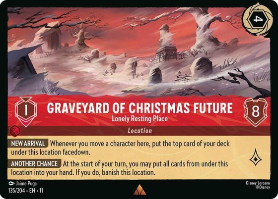 Graveyard of Christmas Future - Lonely Resting Place - Cold Foil