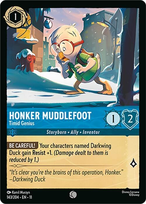 Honker Muddlefoot - Timid Genius - Cold Foil