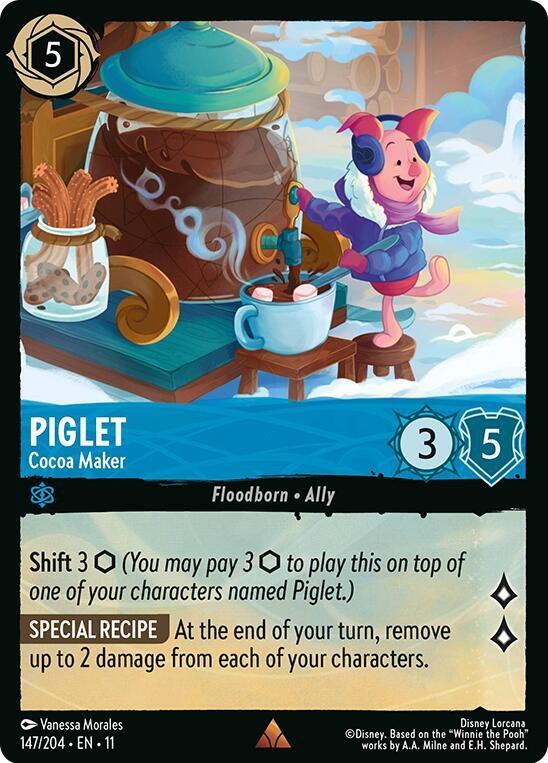 Piglet - Cocoa Maker - Cold Foil