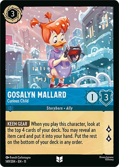 Gosalyn Mallard - Curious Child - Cold Foil