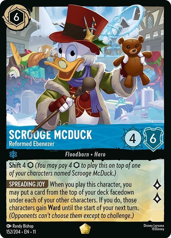 Scrooge McDuck - Reformed Ebenezer - Cold Foil
