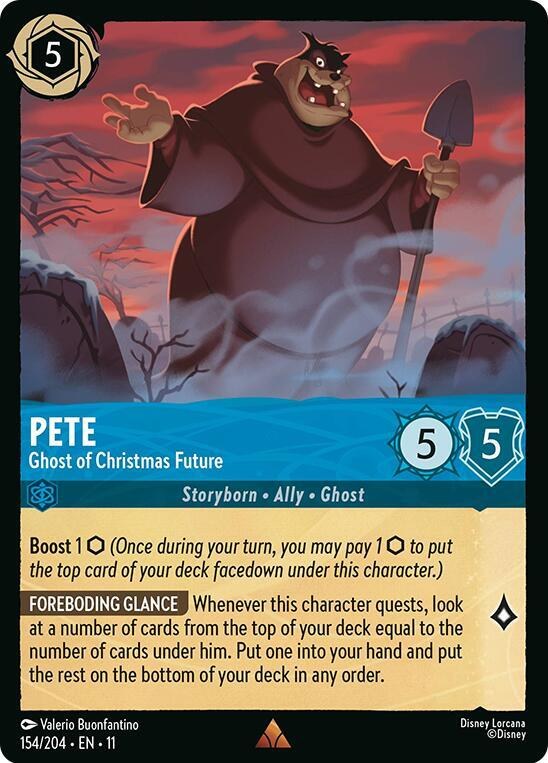Pete - Ghost of Christmas Future - Cold Foil