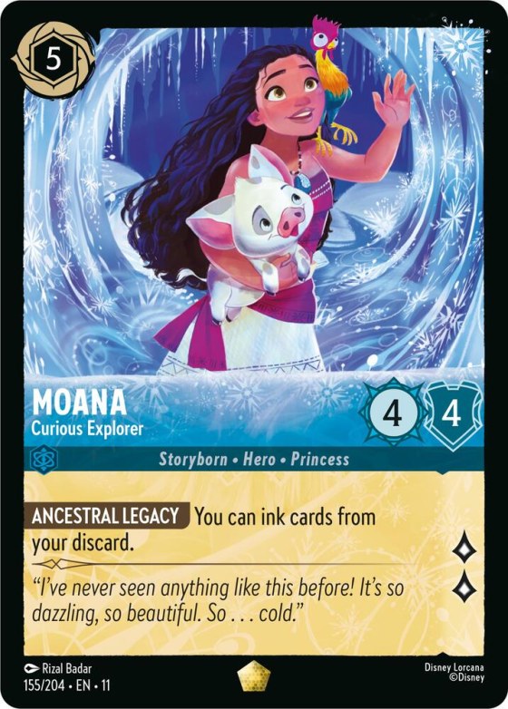 Moana - Curious Explorer - Cold Foil