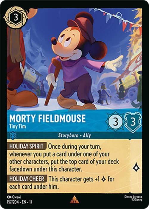 Morty Fieldmouse - Tiny Tim - Cold Foil