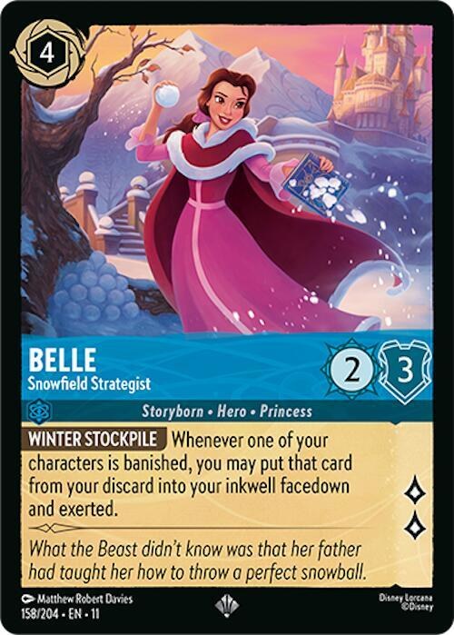 Belle - Snowfield Strategist - Cold Foil