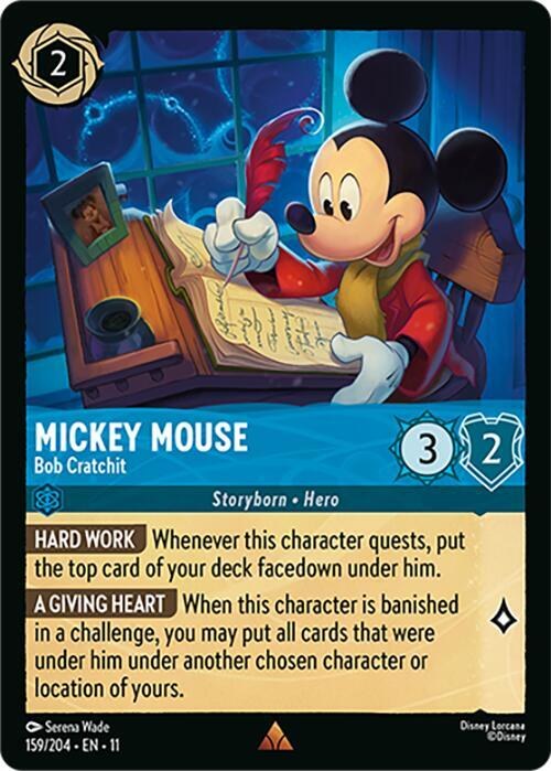 Mickey Mouse - Bob Cratchit - Cold Foil