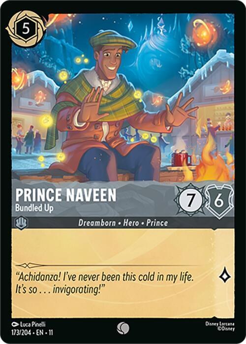 Prince Naveen - Bundled Up - Cold Foil
