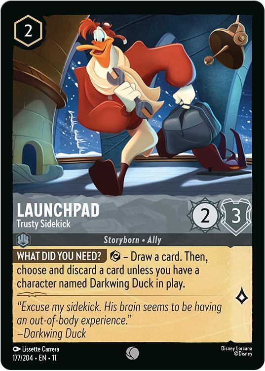 Launchpad - Trusty Sidekick - Cold Foil
