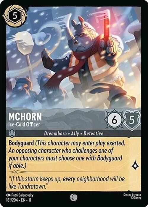 McHorn - Ice-Cold Officer - Cold Foil