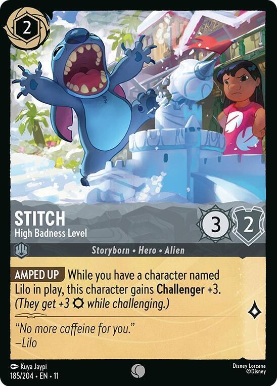 Stitch - High Badness Level - Cold Foil