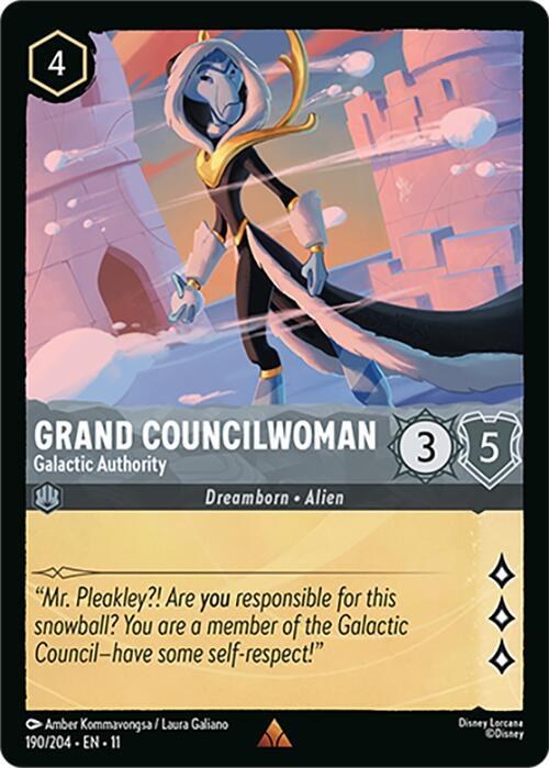 Grand Councilwoman - Galactic Authority - Cold Foil