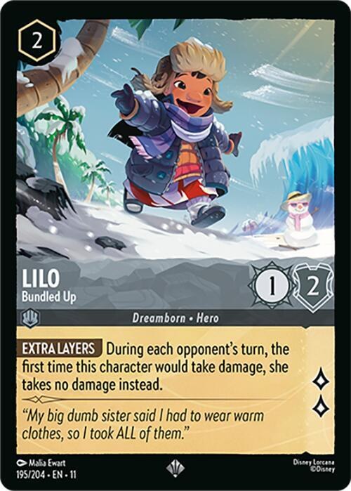 Lilo - Bundled Up - Cold Foil