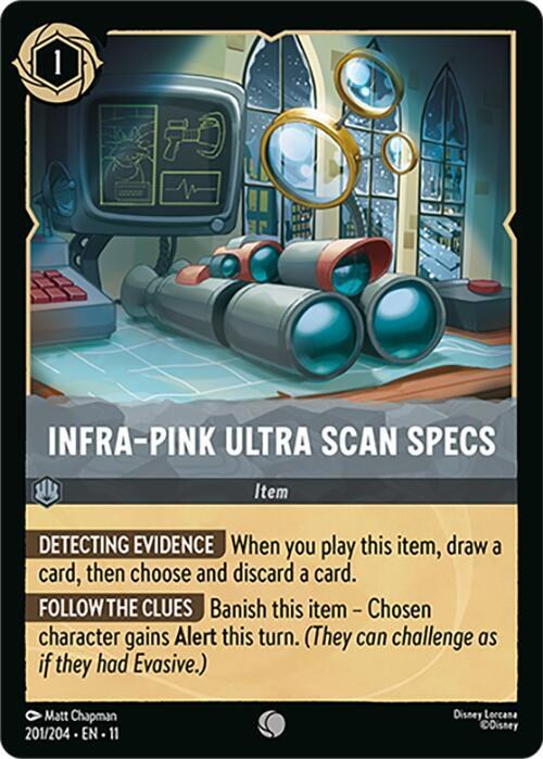 Infra-Pink Ultra Scan Specs - Cold Foil