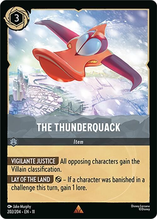 The Thunderquack - Cold Foil